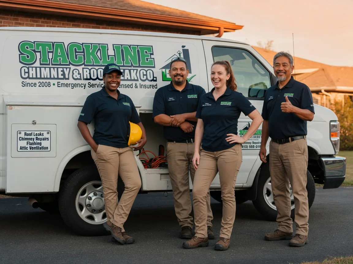 Chimney flashing repair company in Grand View, WI